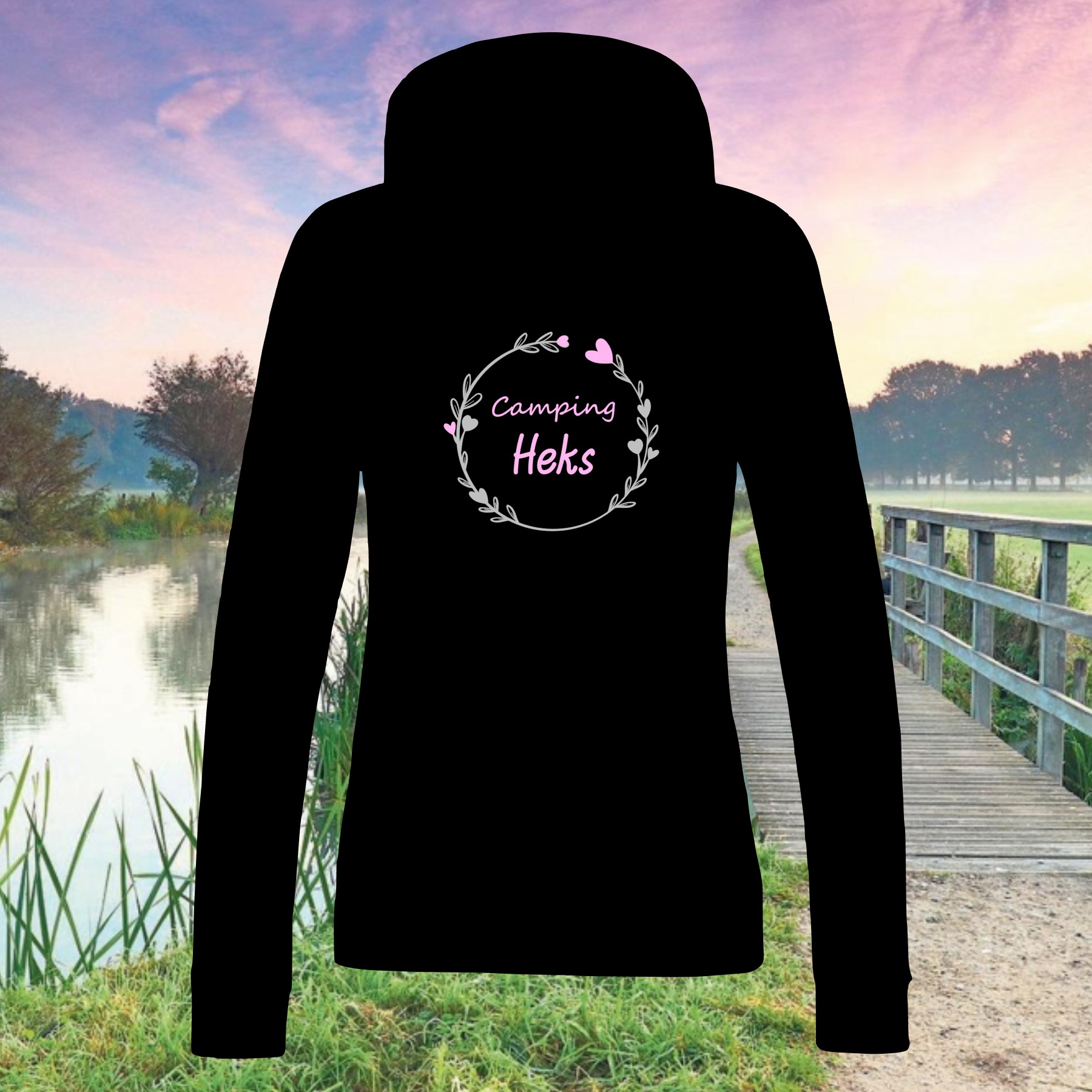 CAMPING hoodie heks