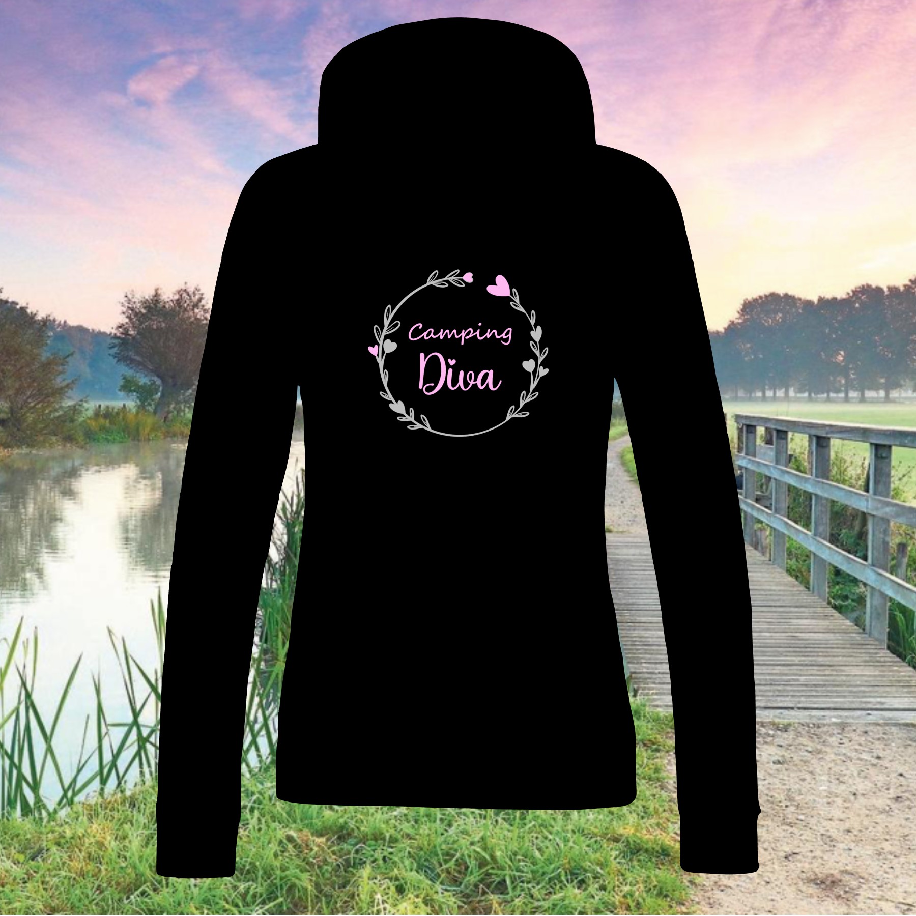 CAMPING hoodie diva
