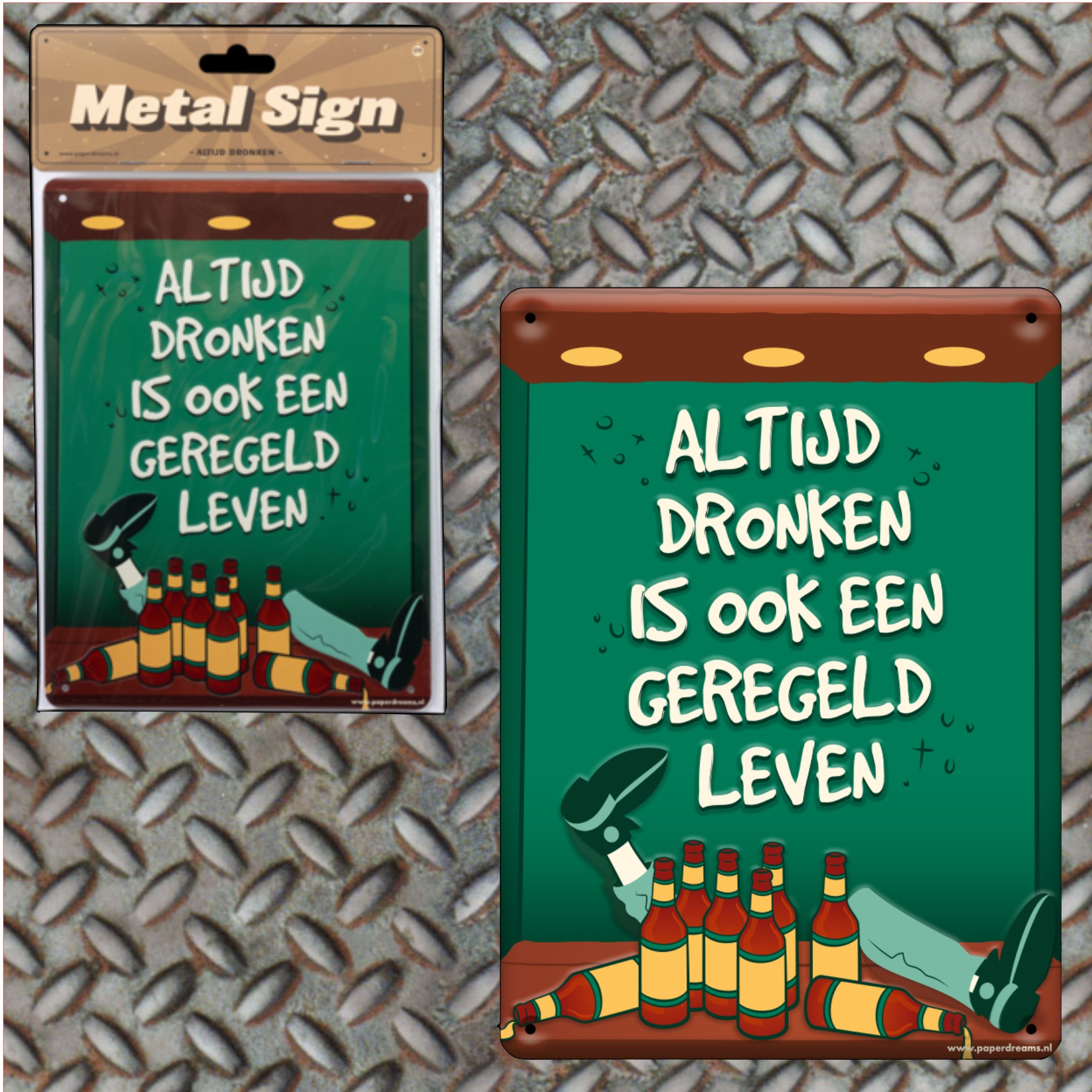Altijd dronken is ook een geregeld leven