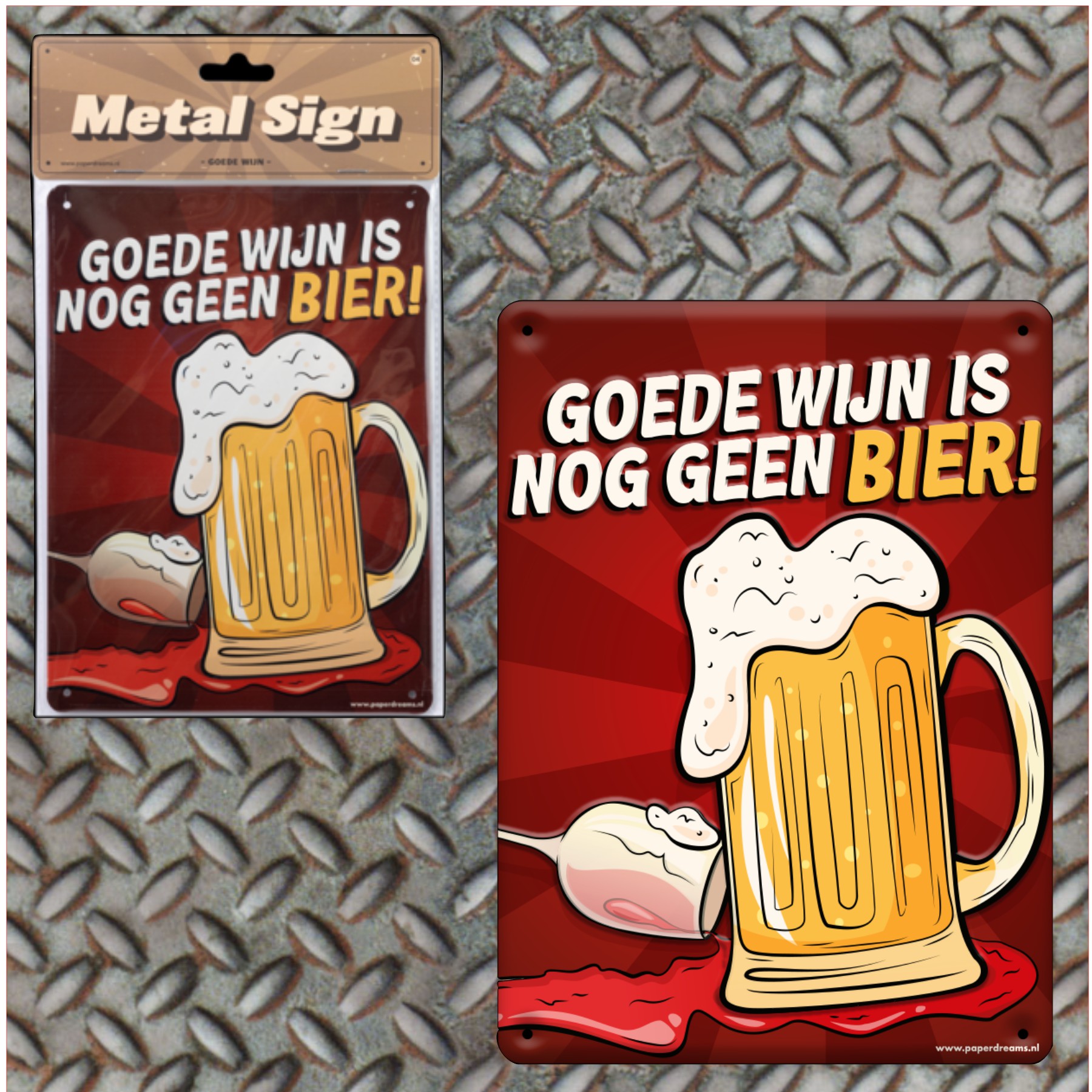 Goede wijn is nog geen bier