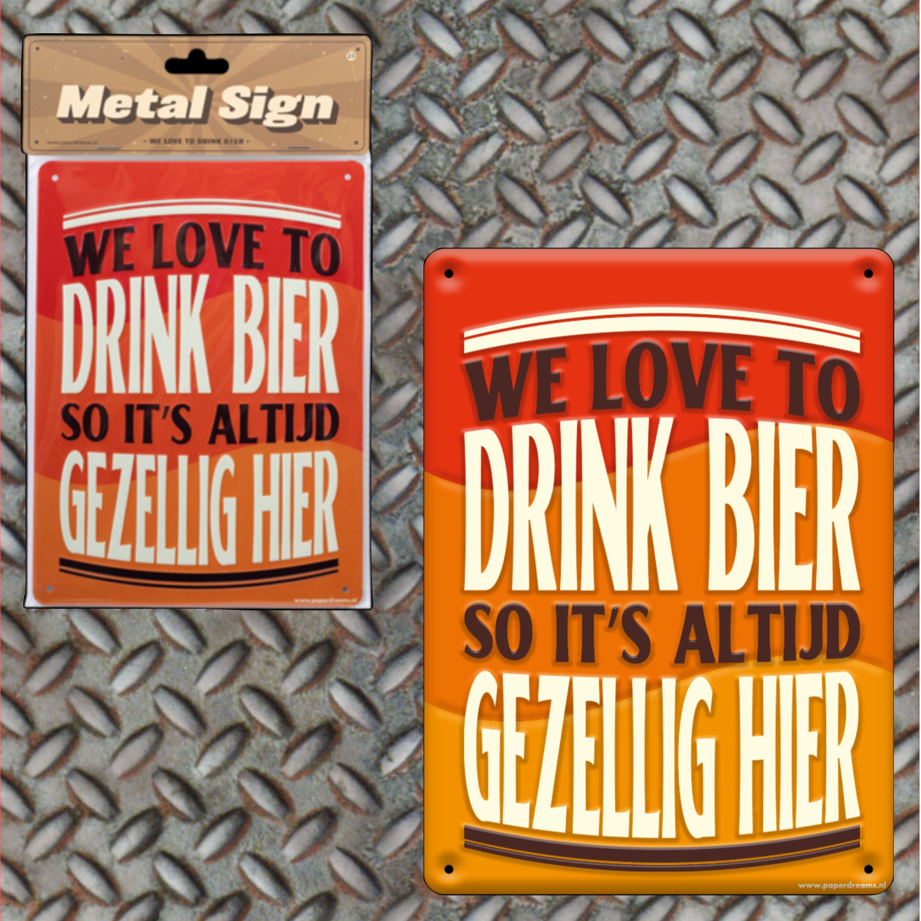 We love to drink bier