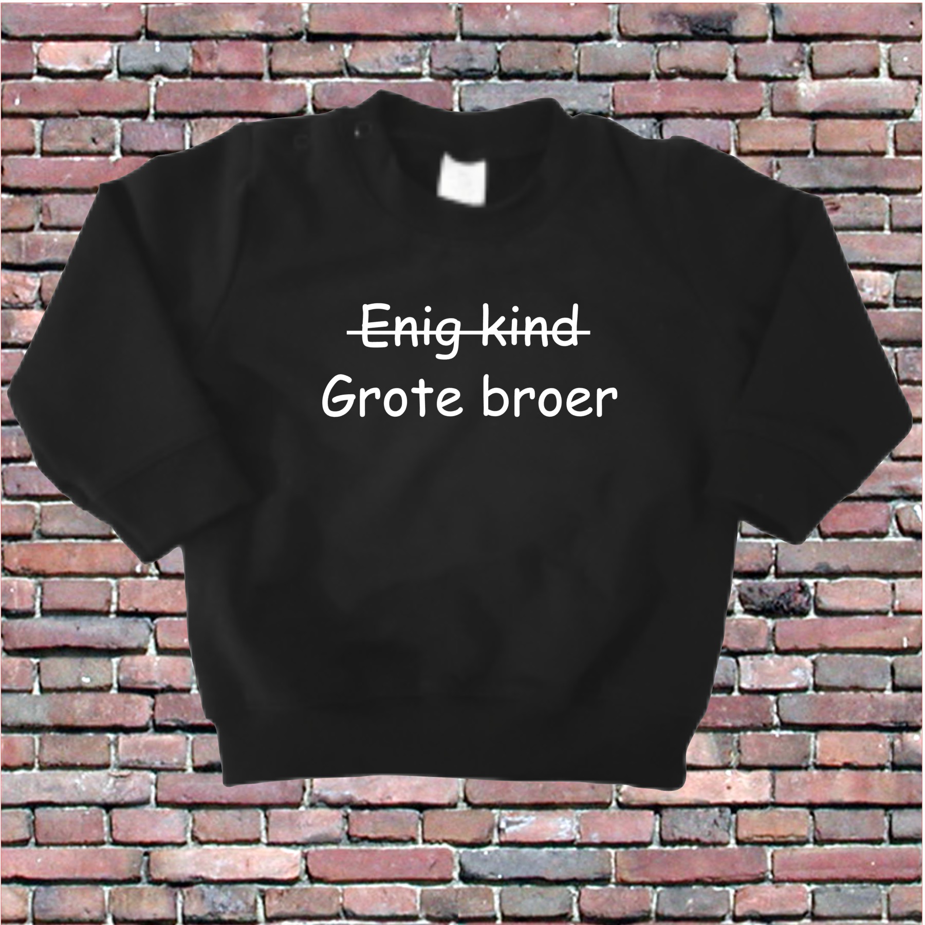Sweater enig kind grote broer